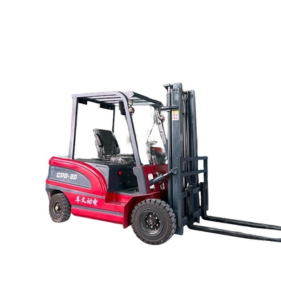 2000kg Βάρος Ηλεκτρικό φορτηγό με κινητήρα AC / DC και μπαταρία λιθίου Top επιλογή