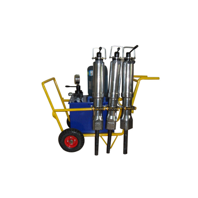 8 HP Diesel αντλία σταθμός υδραυλικού σχιστήρα πέτρας Wedge για 42-50mm διάμετρος γεωτρήσεις