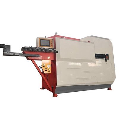 Δύναμη κινητήρα 2kW Ατσάλινο Σιδηρούν Bar Bender Cutter Cnc 2d Wire Stirrup Bending Machine