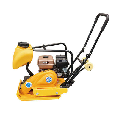 Συμπυκνωτής δονητικής πλάκας βενζίνης με αεροψυγμένο κινητήρα τεσσάρων κύκλων τύπου 965*600*1370mm