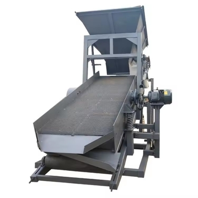 Μηχανή διαλογής μεταλλεύματος 1800 KG με ντραμ και γυάλινο σάμπλο