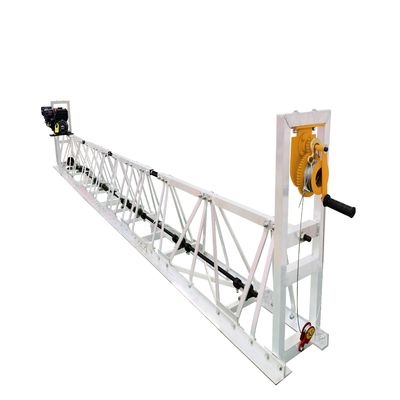 168KG βάρος αλουμινίου λέιζερ σκυρόδεμα δονητικό μηχανή για ομαλή οδική επιφάνεια