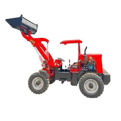0.5m3 χωρητικότητα κουβαλιού 500kg 600kg φόρτωσης τύπου τροχός ντάμπινγκ μπροστινό κουβάλι μίνι φορτωτές
