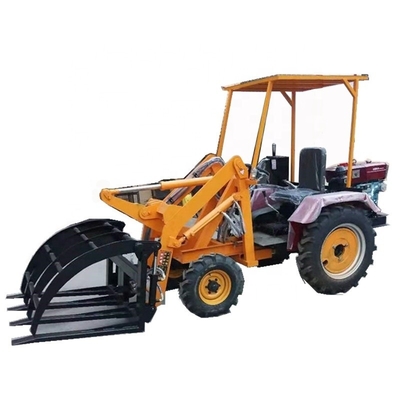 0.5m3 χωρητικότητα κουβαλιού 500kg 600kg φόρτωσης τύπου τροχός ντάμπινγκ μπροστινό κουβάλι μίνι φορτωτές