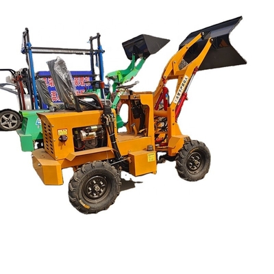 Έγκριση CE Wolf Mini Wheel Loaders Wl 80 χωρίς υδραυλική βαλβίδα και βάρος 600 kg