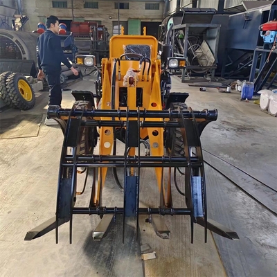 Έγκριση CE Wolf Mini Wheel Loaders Wl 80 χωρίς υδραυλική βαλβίδα και βάρος 600 kg