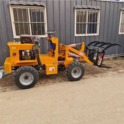 Έγκριση CE Wolf Mini Wheel Loaders Wl 80 χωρίς υδραυλική βαλβίδα και βάρος 600 kg