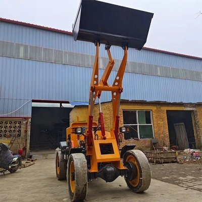 Έγκριση CE Wolf Mini Wheel Loaders Wl 80 χωρίς υδραυλική βαλβίδα και βάρος 600 kg