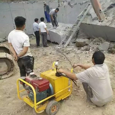 Υδραυλικός διαχωριστής πετρώματος βάρους 200 κιλών για ομαλή και ακριβή διαίρεση πετρώματος