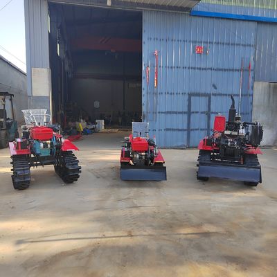 800 KG Diesel Crawler Rotary Tiller για τις αγροτικές εκμεταλλεύσεις Βελτιώστε την παραγωγικότητα της γεωργίας σας