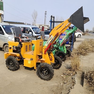 CHANGCHAI Μηχανή 18hp Ντίζελ φορτωτής τροχών για έργα κατασκευής Αειφόρος σχεδιασμός