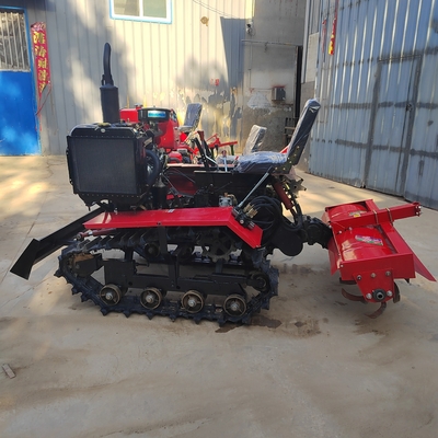 Ενίσχυρος 800 KG ντίζελ Power Type Mini Tiller με πίσω και οπωροκηπευτικό περιστρεφόμενο καλλιεργητή