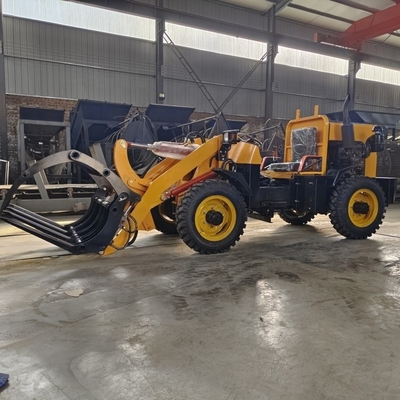 Ενεργειακή εξόρυξη Front End Loader Compact Wheel Loader Τρακτέρ με κινητήρα CHANGCHAI