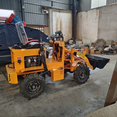 Ενεργειακή εξόρυξη Front End Loader Compact Wheel Loader Τρακτέρ με κινητήρα CHANGCHAI