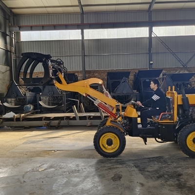 Ενεργειακή εξόρυξη Front End Loader Compact Wheel Loader Τρακτέρ με κινητήρα CHANGCHAI