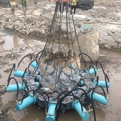 10 τόνων Excavator συμβατό υδραυλικό σπάσιμο κεφαλής στοίβας με προηγμένη τεχνολογία