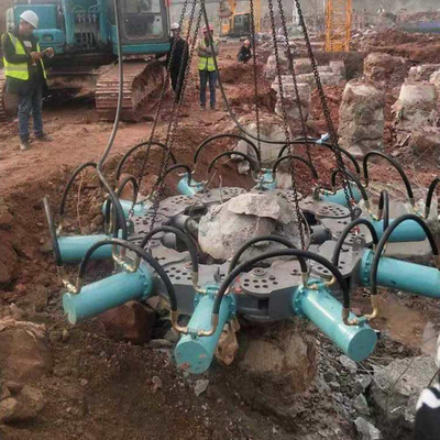 1470 kg Ηλεκτρομηχανικός υδραυλικός σπάσιμος σωλήνων για φορτιστή εξορυκτήρα