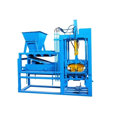 Τανζανία Paver Block Brick Maker Qmr2-45 Εγχειρίδιο Μηχανή Κατασκευής Κεραμιδών 3500 kg Βάρος