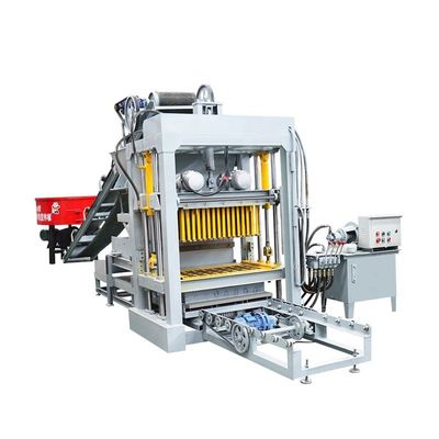 75KN Vibration Interlock Mud Brick Making Machine για το αίτημα του πελάτη κούφια τούβλα