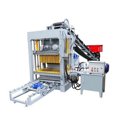 75KN Vibration Interlock Mud Brick Making Machine για το αίτημα του πελάτη κούφια τούβλα