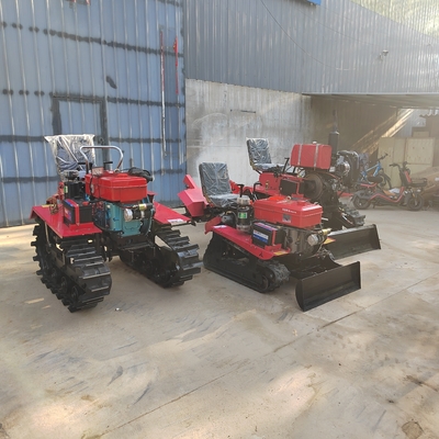 Χαμηλή κατανάλωση καυσίμου 800 KG Diesel Crawler Rotary Tiller για Mini Farm από την Befocus