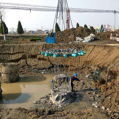 Δυνατός στρογγυλός υδραυλικός σπαστικός σιδηρουργικών σωληνώσεων για εξορυκτήρες 10 τόνων και κατάλληλος