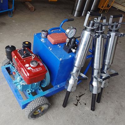 Εύκολο και ασφαλές Χώρισμα Φτερών με 200KG AC Motor Hydraulic Rock Splitter