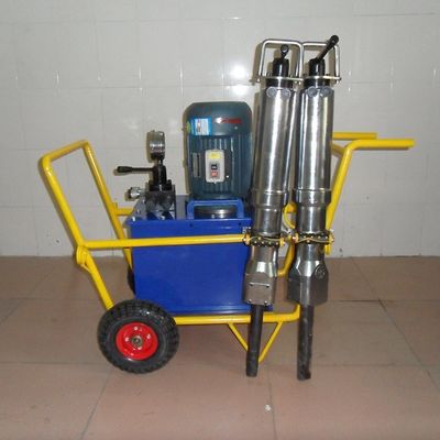 Εύκολο και ασφαλές Χώρισμα Φτερών με 200KG AC Motor Hydraulic Rock Splitter