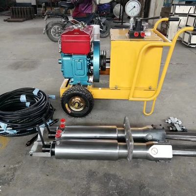 Υδραυλικός κόπτης τούβλων Χωριστής μπλοκ για την κοπή μπλοκ με κινητήρα εναλλακτικού ρεύματος