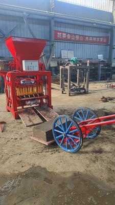 Γραμμή παραγωγής τούβλων Εύκολη επεξεργασία Ελέγχου Τσιμέντο Αυγό Γέμματα