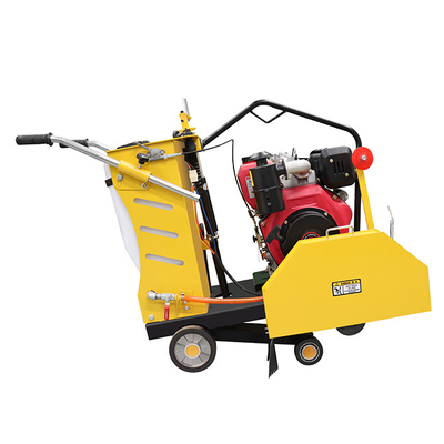 Υψηλή λειτουργική απόδοση 700mm Diesel Power Beton Cutter Road Cutting Machine κατασκευασμένη