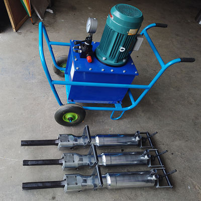 Πάρτε τα χέρια σας σε ένα εκσκαφέα 200KG Mounted Rock Splitter με 150-350mm μήκος σφήνας