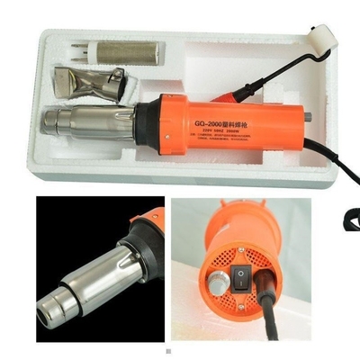 HDPE PVC πλαστικό χεριού συγκόλληση 220V θερμό αέρα πλαστικό συγκόλληση όπλο για την απαίτηση του πελάτη