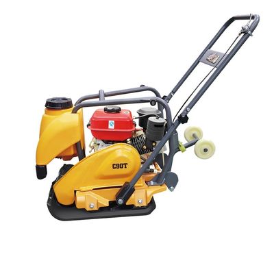 Σχεδιασμός Honda Powered Plate Compactor για συμπίεση εδάφους 80kgs και 600 * 890mm Μέγεθος πλάκας