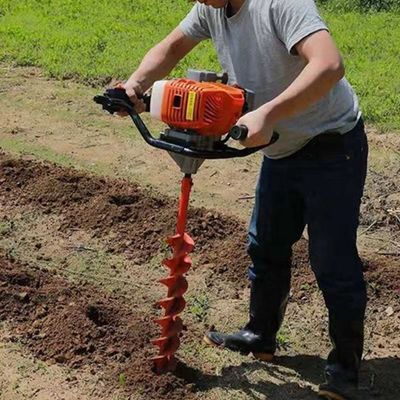 Δυνατό Cma7300 Αεριοκίνητο Γη Σκόρπιση τρυπάνι εργαλείο σκάψιμο 2-χρονο 63cc βενζινοκινητήρα