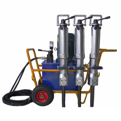 500-750mm Βαθμό γεώτρησης 200KG Βάρος Εγχειρητικό εργαλείο διαίρεσης πετρώματος Υδραυλική μηχανή διαίρεσης πετρώματος