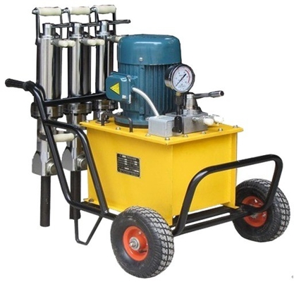 500-750mm Βαθμό γεώτρησης 200KG Βάρος Εγχειρητικό εργαλείο διαίρεσης πετρώματος Υδραυλική μηχανή διαίρεσης πετρώματος