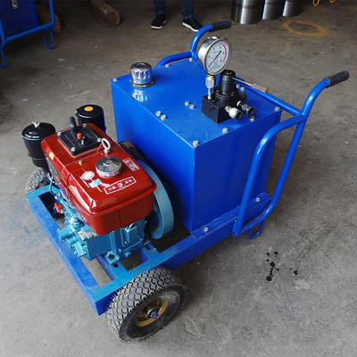 8 HP Diesel αντλία σταθμός υδραυλικού σχιστήρα πέτρας Wedge για 42-50mm διάμετρος γεωτρήσεις
