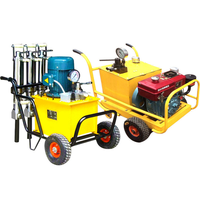 200KG υδραυλική πέτρα διαίρεση Rock Splitter για ακριβή 500-750mm βάθος γεώτρησης