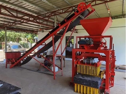 Παραγγελία του πελάτη Machine Curbstone Block για το πεζοδρόμιο τούβλα Machine Production Line
