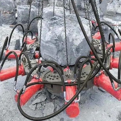 10 τόνων Excavator συμβατό Kinger υδραυλικό σπάσιμο στοίβας με χαμηλή κατανάλωση ενέργειας