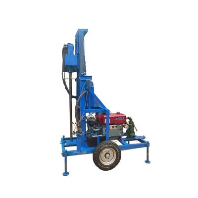 200m 300m βάθος γεώτρησης Πνευματικό Dth Crawler γεώτρηση Rig με διάμετρο γεώτρησης 50mm