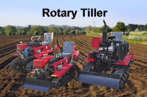 Ινδία Ροταριακή μηχανή καλλιεργητής Tiller 3.6kw Lawn Mover 52cc Power Tiller με Gear Box