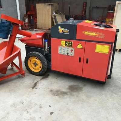 Τύπος ηλεκτρικής ενέργειας Φορητή αντλία σκυροδέματος για δευτερεύουσα δομική στήλη με 660 kg