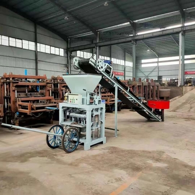 Σπίτι 75KN Δονήσεις Μικρές Μίνι χειροκίνητες Σιμέντο Κούφιο Ντίζελ Σιδηρουργικές Μηχανές στην Ουγκάντα