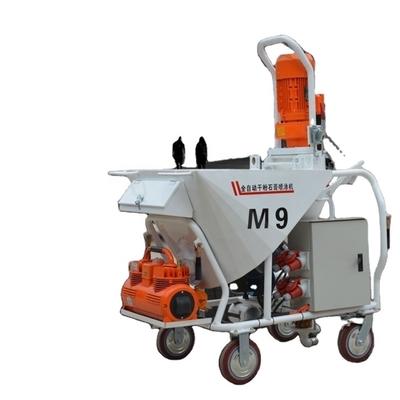 115L Hopper χωρητικότητα κινητήρας ντίζελ Στόχος ψεκασμού όπλου γύψου Σιμέντο λάσπης