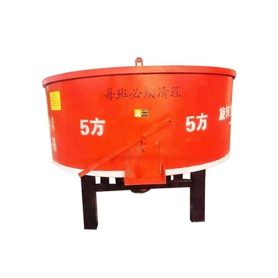 500L 800kgs Teka Turbine Beton Pan Mixer για προκαταρτισμένο σκυρόδεμα και βασικό σκυρόδεμα