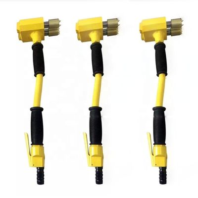 Κεραυλικό Πνευματικό 1/3 Κεφαλής Scabbler Μαλλί Τσιζέλινγκ Μηχανή για την προετοιμασία της επιφάνειας