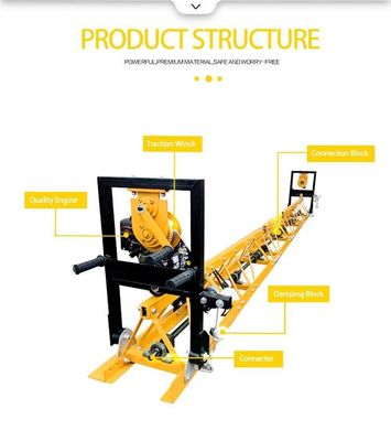 3600 στροφές το λεπτό Max.Speed Beton Vibratory Truss Screed για ακριβή ισοπέδωση δρόμου με σκυρόδεμα