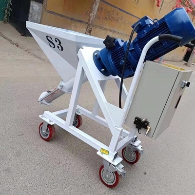 180 kg Αυτοματοποιημένο πυρόστακτο ψεκαστήρα χρώματος υφής με επεκταμένη αντλία βίδα με σχεδιασμό